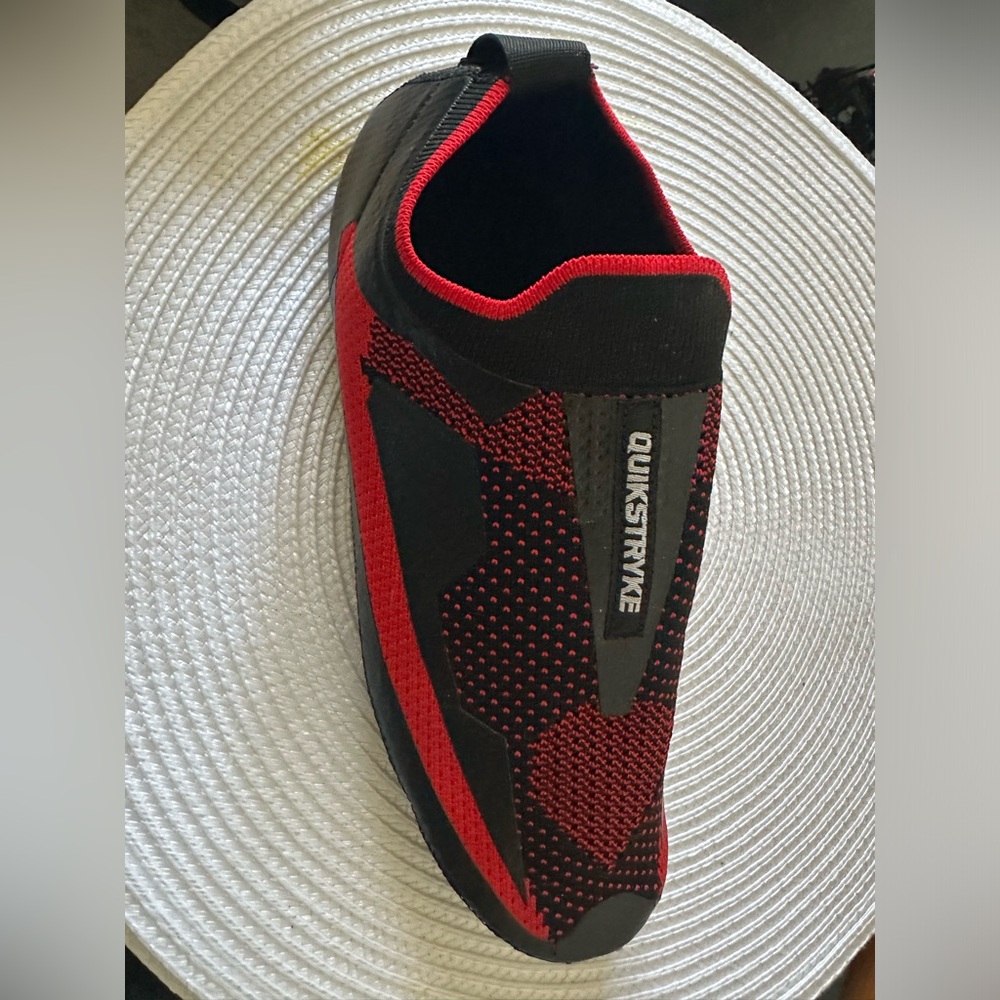 Quikstryke Red and Black Athletic Shoe martial arts